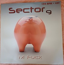SECTOR 9 - M FUCK - 	Vinyle, 12", Maxi-Single - FRANCE  2001