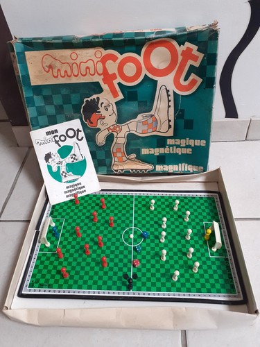 Jouet ancien mon mini foot - jouet,