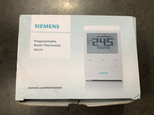 Thermostat siemens rde100 - thermostat,