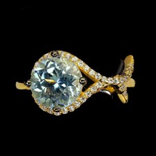 925 Bague en Argent Rond