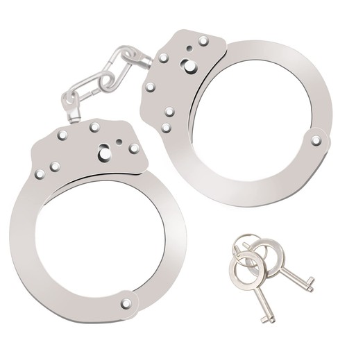 Menottes police métal - de, en