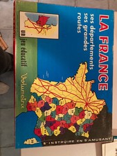 puzzle ancien carte de France