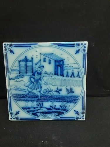 Ancien carreau carrelage delft - ancien,