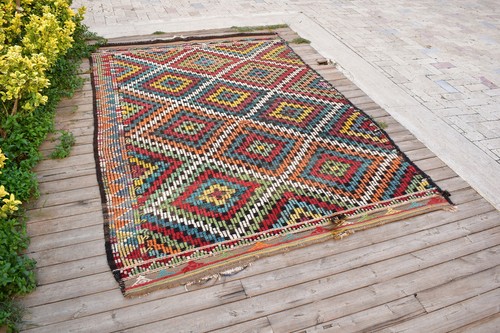 Tapis turc kilim x96 - tapis, 63''x96''
