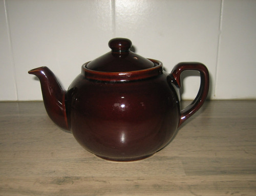 Ancienne théière faïence - théière,