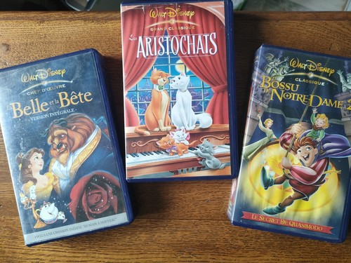 Vhs disney cassette vidéo - vhs,