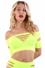 Top Court Ajouré Moulant