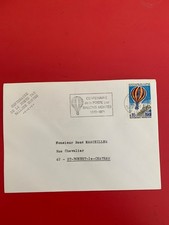 GH70 - Enveloppe centenaire de la poste par ballons montes