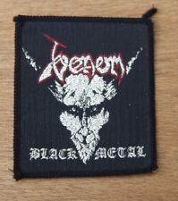 Patch Venom, Black Metal- Vintage, woven -  New old stock
