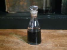 Ancien flacon fiole d'apothicaire - Cabinet de curiosités