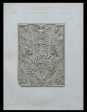 PANNEAU BOIS SCULPTE, XVIe