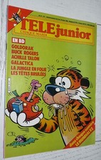 TELE JUNIOR #21 1982 GOLDORAK GALACTICA LUCKY LUKE FOOTBALL 82 TETES BRULEES