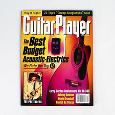 Vintage Guitare Lecteur Revue Oct 1999 Best Budget Acoustic-Electrics