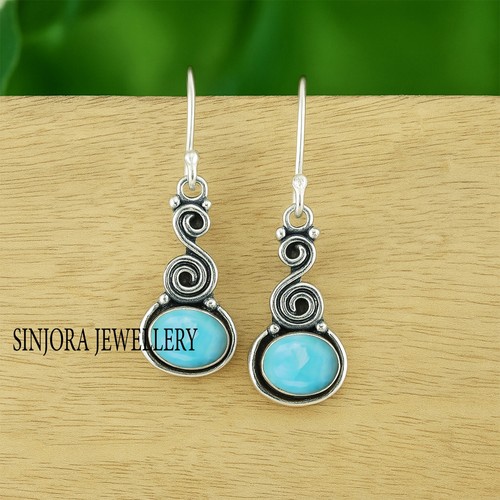 Larimar gemstone 925 sterling - 925,