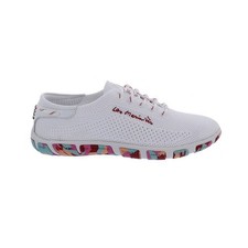 Tbs Jazaria Chaussure de Voile, Tennis Tricoté Multico, Extra Blanc + Corail,