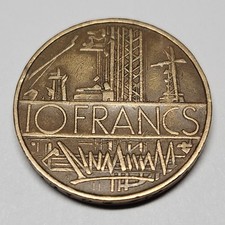 10 francs Mathieu 1976