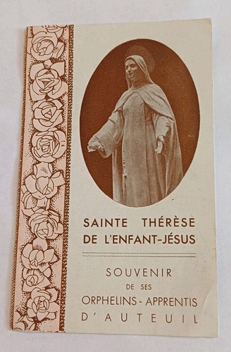 Relique image pieuse sainte - image,