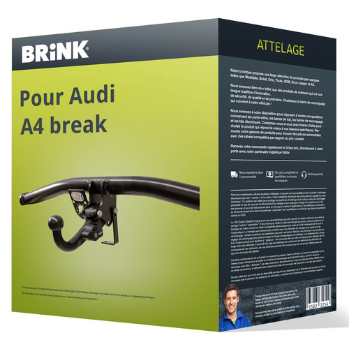 Attelage pour audi break - pour, a4