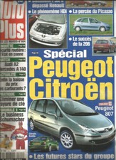 AUTO PLUS N°604 SPECIAL PEUGEOT & CITROEN / AUDI A2 VS MERCO A140 / SCHUMACHER