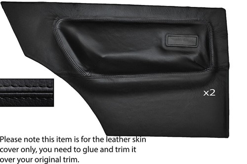 Coutures noires porte - noires,