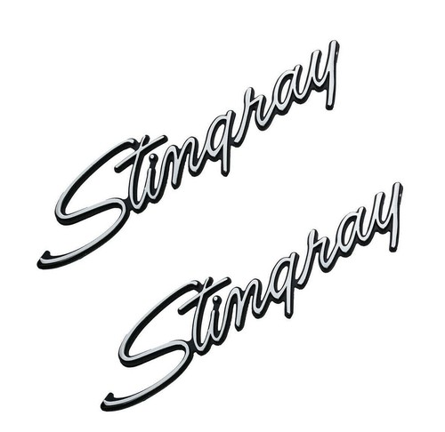 2pc chrome side fender - side,