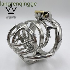 Stainless Steel Male Chastity