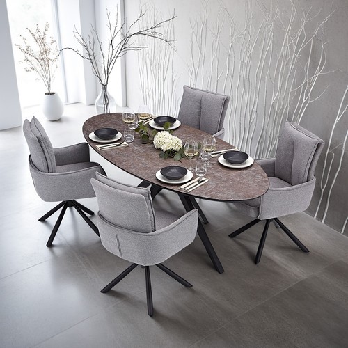 Table salle manger ovale - de,