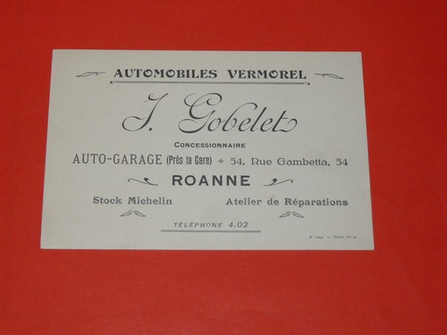 Carte visite pro annees 1910 - pro,