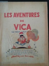 Bande dessinée ancienne "les aventures de Vica", de Vica édition Chagor