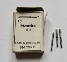 Réveil Mauthe M 15 : 1 axe de balancier.