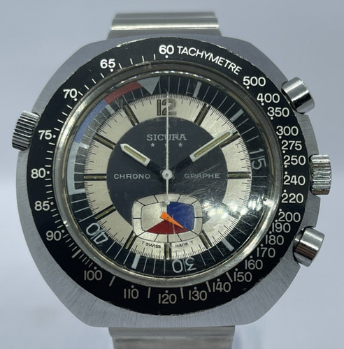 Sicura vintage chronograph - vintage,