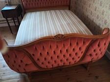 lit ancien louis XV capitonné