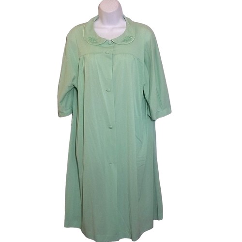 Lorraine housedress robe - housedress, l