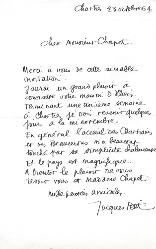Michel ciry lettre - michel,