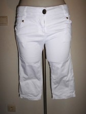 CORSAIRE FILLE EASY CONCEPT JEANS BLANC 2 POCHES AVANT ARRIERE T:170 / 14 ANS