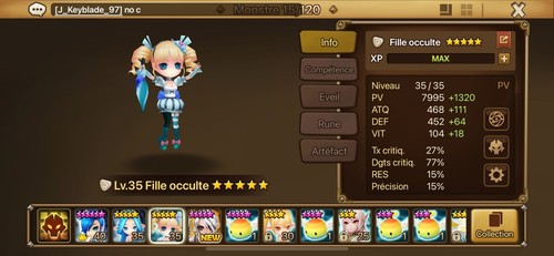 Summoner war light - war, occult