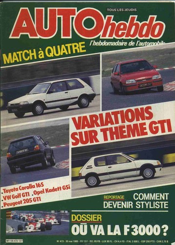 Auto hebdo 473 05 - auto, n°473
