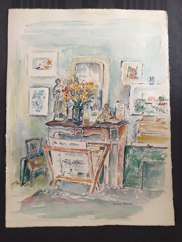 Peinture aquarelle 48x68 - peinture,