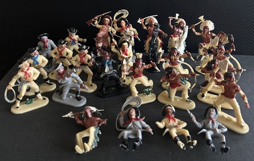 Vintage 1960 26 figurines - vintage,