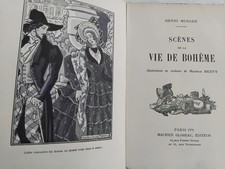 HENRI MURGER 1929 SCENES DE LA