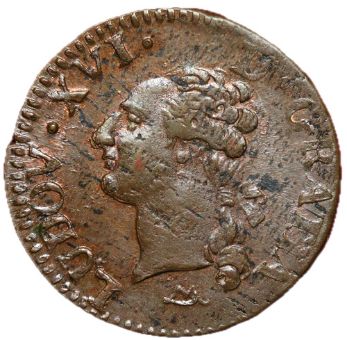 2800 rare louis xvi liard - #2800,