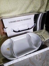 D'lusso 3 divided Dish With