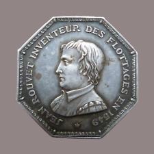 France Jeton INDUSTRIE du BOIS Commerce du Bois à brûler, Argent poinçon Abeille