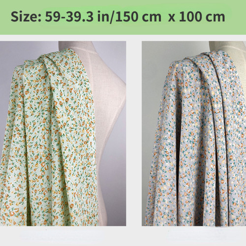 Tulipe mousseline floral tissu - mousseline,