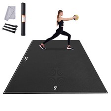 VEVOR Tapis de yoga antidérapant tapis d'entraînement 2440 x 1530 mm pilates