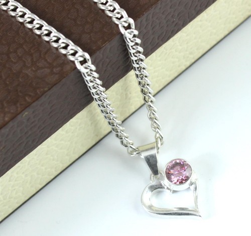 Pendentif cœur solitaire - cœur,
