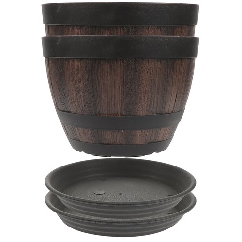 Sets pot fleur imitation - pot,