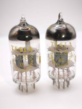 Matched pair of ECC83 Tesla