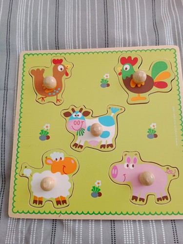 Puzzle bois animaux la - bois,