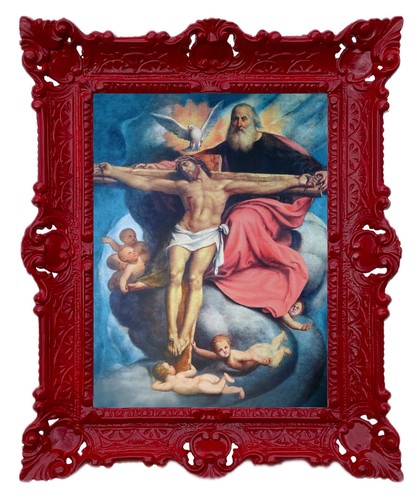 Peinture jesus maria - peinture,
